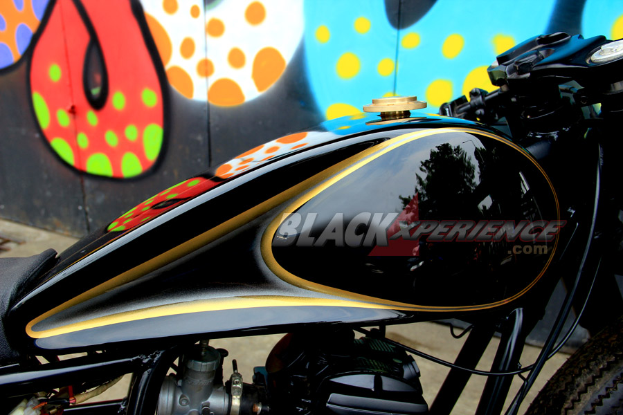 Modifikasi Klasik Cafe Racer Yamaha Scorpio 
