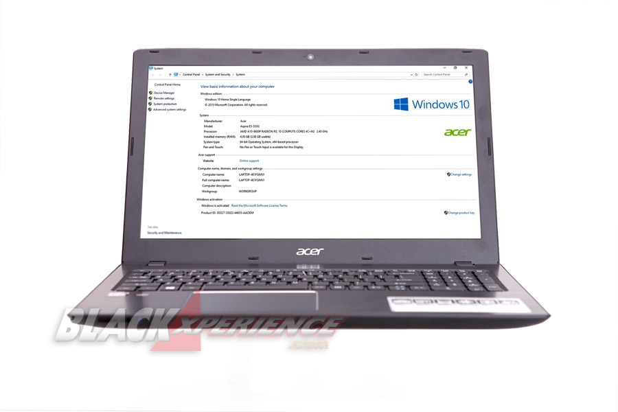 Ditenagai AMD A10, Notebook Acer Aspire E5-553G Siap Kerja Berat