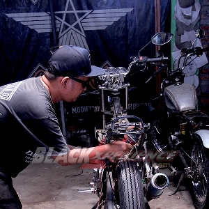 Modifikasi Yamaha Scorpio: Old School Chopper