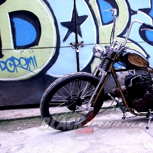 Modifikasi Yamaha Scorpio: Old School Chopper