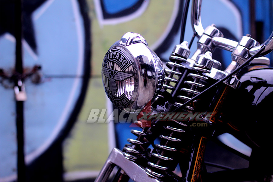 Modifikasi Yamaha Scorpio: Old School Chopper