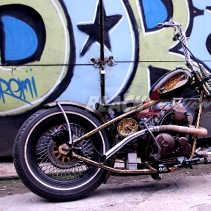 Modifikasi Yamaha Scorpio: Old School Chopper