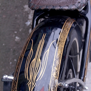 Modifikasi Yamaha Scorpio: Old School Chopper