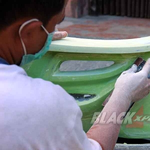 Detailing lekukan bodikit