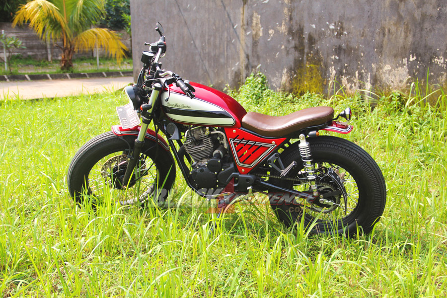 Street Art Custom Vermak Yamaha Scorpio jadi Japs Stlye 