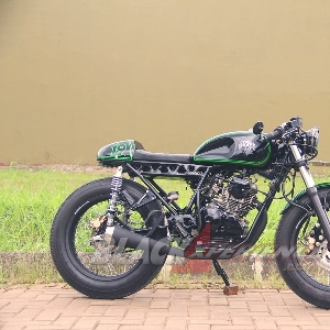 Modifikasi Yamaha Cafe Racer, Klasik tapi Roker