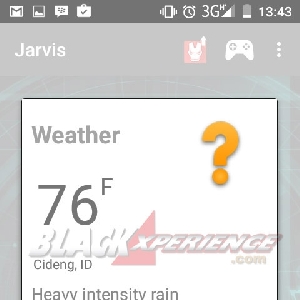 Jarvis dapat digunakan untuk mengecek cuaca