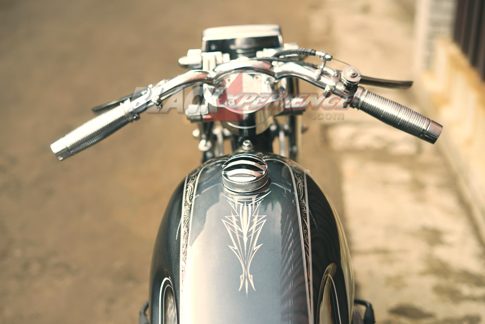 Modifikasi Honda CB650 The Luxurious Chopper Drag  