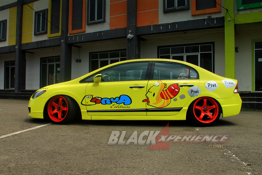 Modifikasi Civic FD1 Stance Lover