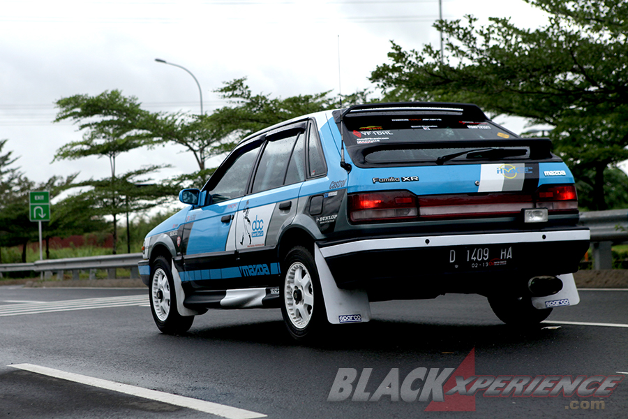 Modifikasi Mazda Familia 1989: Style Rally Never Die