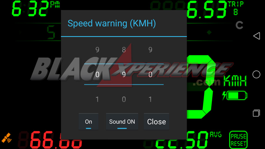 Speed Warning Ada Notifikasi Audio