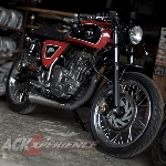 Modifikasi Retro Cafe Racer Yamaha Scorpio