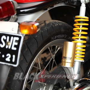 Shockbreaker Paioli jadi nilai jual