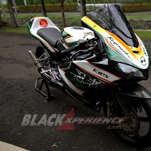 Tampang Kawasaki Ninja 150 RR lebih agresif