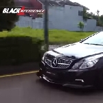 Komandan Sugar Daddy, Mercedes Benz E250 W207 Coupe Ini Eksotis Bersolek Stance Sadis 