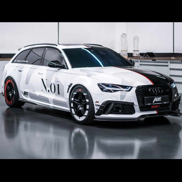 Modifikasi Audi RS 6 Wagon, Project Phoenix Milik John Olsson