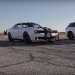 Drag Race Antara Mesin Hellcat  versus  TrackHawk, Siapa Pemenangnya? 