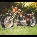 Nella KZ200, Penyegaran Boardtracker ala Busi Custom Motorcycle