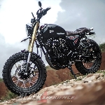 Modifikasi Scorpio Scrambler - Still Dual Sport