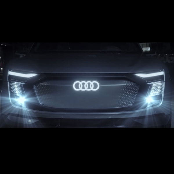 Konsep Headlight Audi Bikin Digital Matrix Light 
