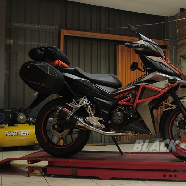 Modifikasi Honda All New Supra GTR150 Enduro Small Bike