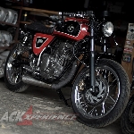 Modifikasi Retro Cafe Racer Yamaha Scorpio