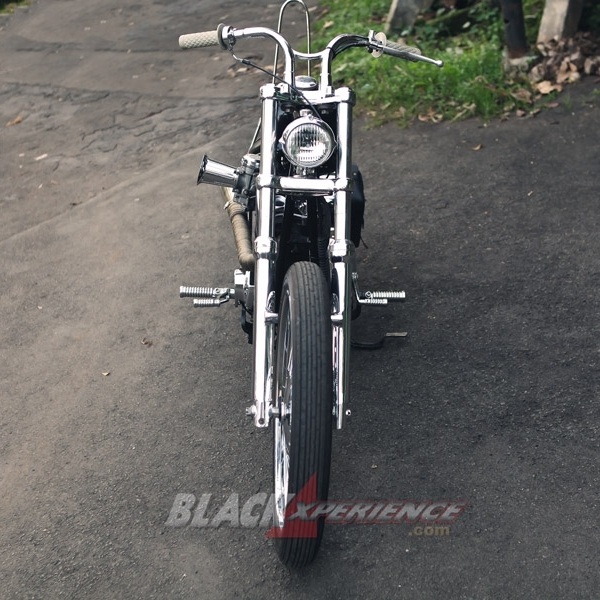 Modifikasi Buell Blast Chopper Perpaduan Jepang dan USA