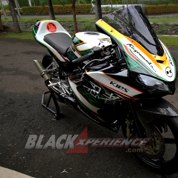 Modifikasi Kawasaki Ninja 150 RR, Racing Bike