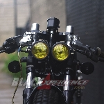 Modifikasi Megapro 'Baby Black Cafe Racer'