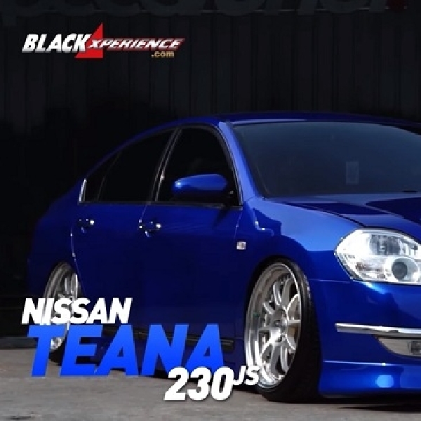 Berwibawa! Nissan Teana 230 JS Kece Bersolek Totalitas Ala Stance VIP