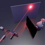Teknologi Laser  Mampu Proyeksi Obyek di Tikungan Tajam