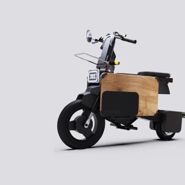 Tatamel: Sepeda Motor Listrik yang Dapat Dilipat Mirip Koper