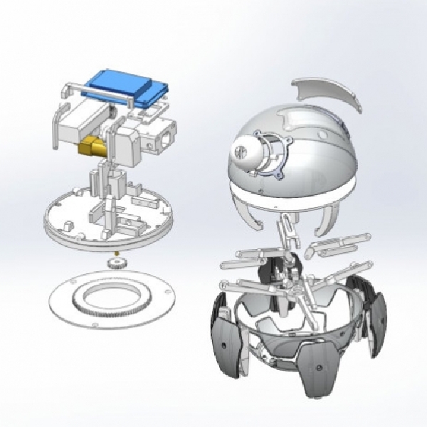 Xpider, Robot Laba-Laba Berbasis 3D Printing