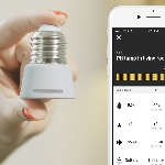 Anyware Smart Adapter, Socket Lampu Pintar Bersensor Suhu dan Kelembaban
