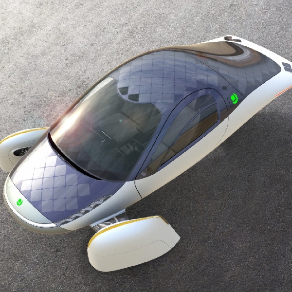 Aptera the Sol: Kendaraan Elektrik Beroda Tiga dengan Desain Futuristik