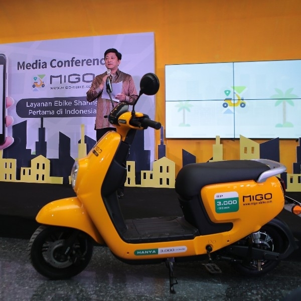 MIGO Ebike, Layanan Ebike Sharing Pertama di Indonesia