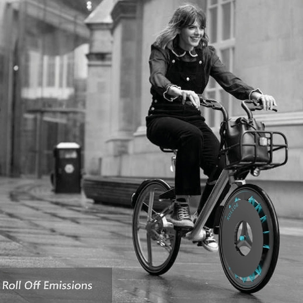 ROLLOE, Roda Sepeda yang Mampu Menyaring Polusi