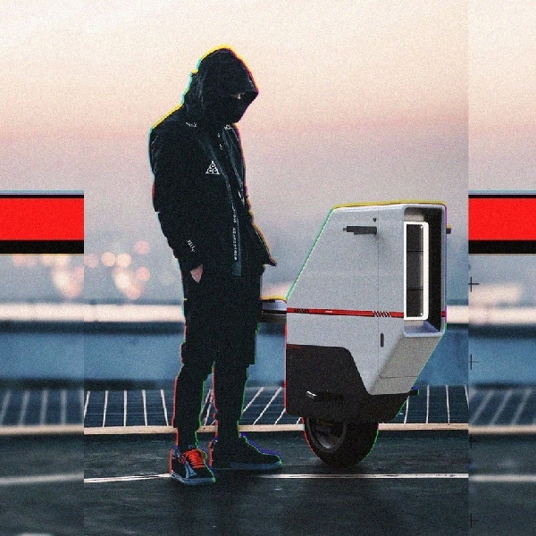Konsep Self-Balancing Scooter ini Terinspirasi dari Japanese Cyberpunk