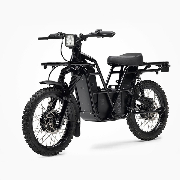 Uniknya E-Bike UBCO 2x2, Warna Gelap dan Tampil Garang