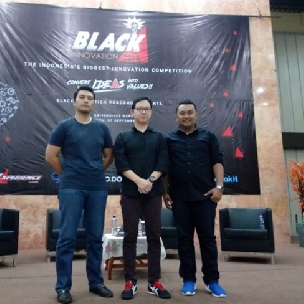 Inspirasi Inovator Qlue dan Stapack jadi Pembuka di Roadshow  BlackInnovation 2016