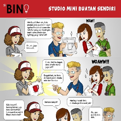 Studio Mini Buatan Sendiri