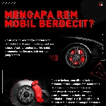 Mengapa Rem Mobil Berdecit ?