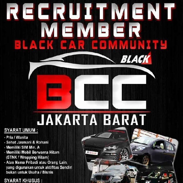 BCC Jakarta Barat Membuka Pendaftaran Member Baru