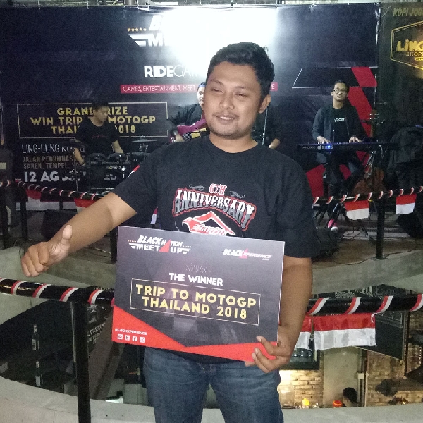 Awalnya Iseng, Pria Ini Malah Menangkan Grand Prize Nonton MotoGP di Thailand