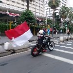 Aksi Parade Merah Putih BMC Jaksel Pecah dengan 20 Riders