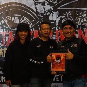 Dihadiri 15 Komunitas Motor,  Anniversary BMC Malang ke-9 Pecah BlackPals