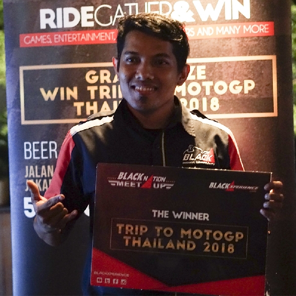 Emosi Campur Aduk Dirasakan Pemenang Nonton Langsung MotoGP di Thailand