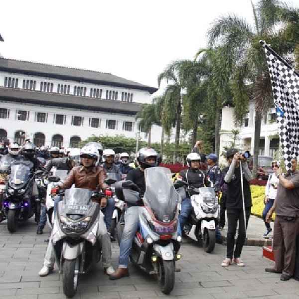 2.000 Pengguna Yamaha NMAX Padati Kota Kembang
