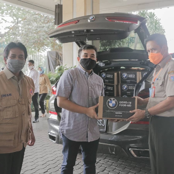 BMWCCI Salurkan Bantuan Melalui BPBD DKI