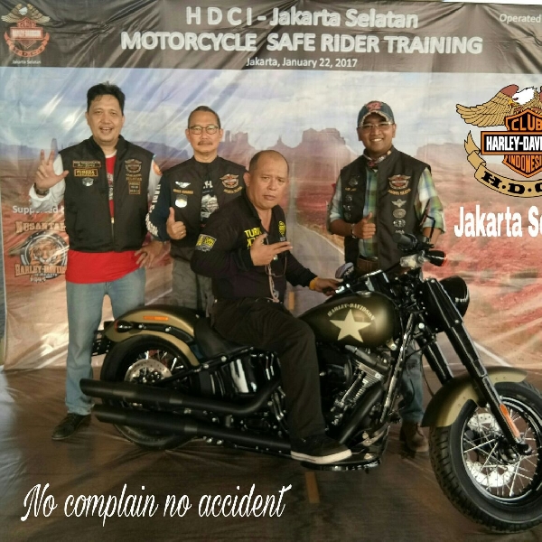 HDCI Jakarta Selatan Gelar Latihan Safety Riding untuk Pemilik Moge